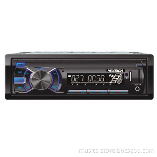 High-power car audio with FM radio, USB/SD, detachable panel
